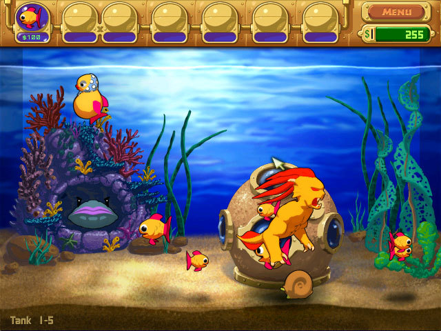 Insaniquarium Deluxe — screenshot 1