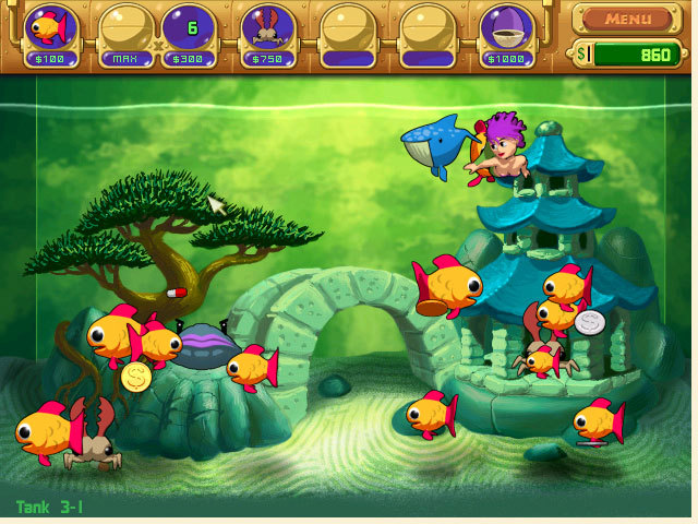 Insaniquarium Deluxe — screenshot 4