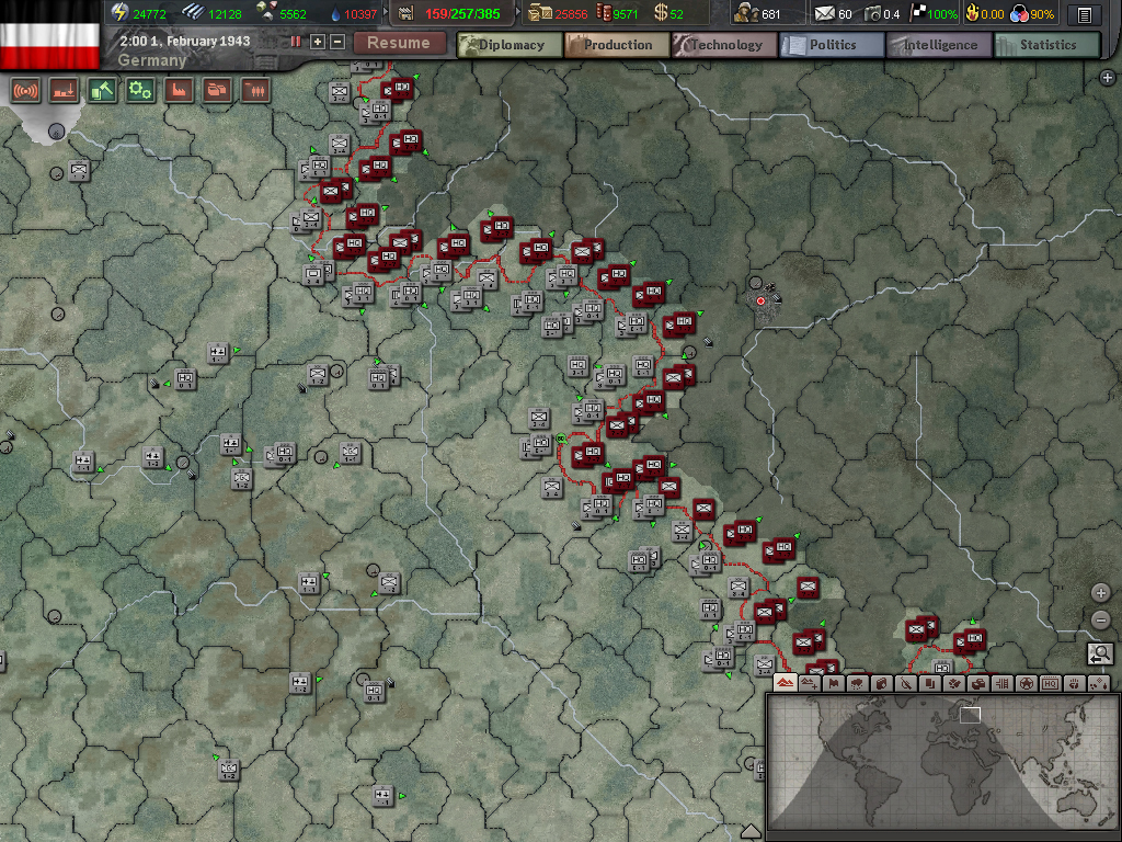 Hearts of Iron III — screenshot 4