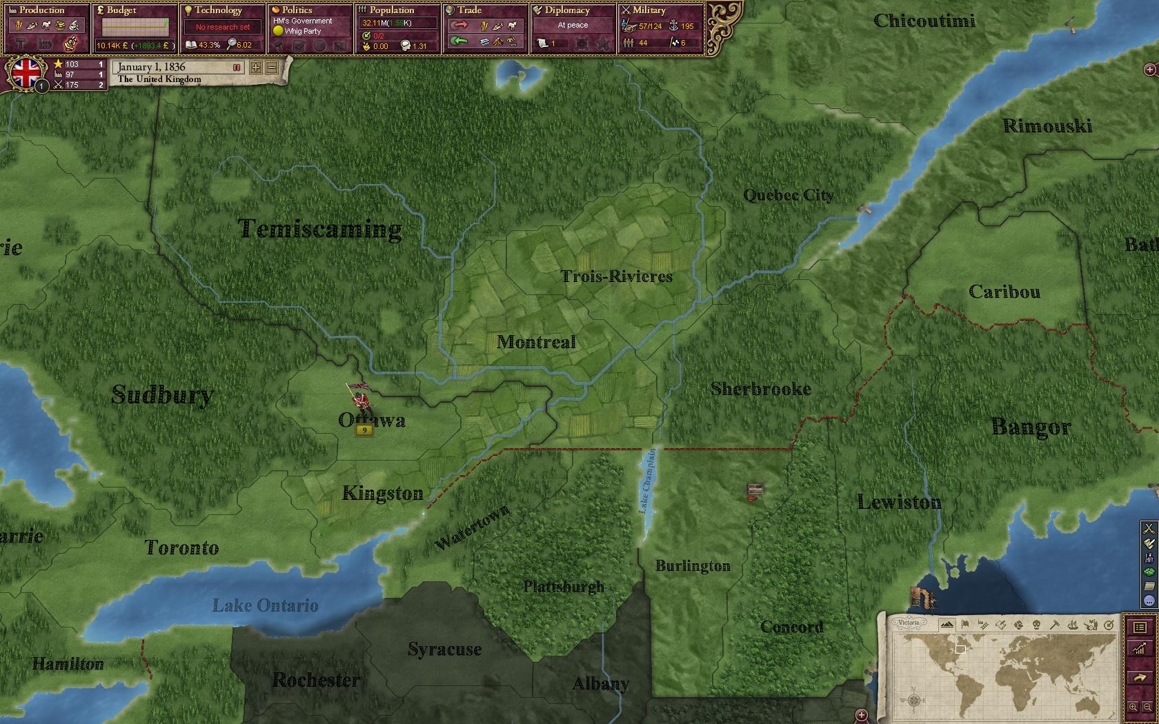 Victoria II — screenshot 1