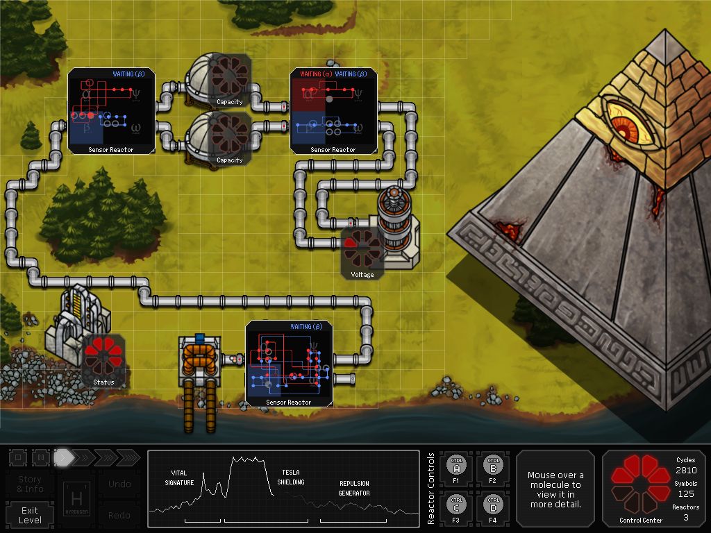 SpaceChem — screenshot 1