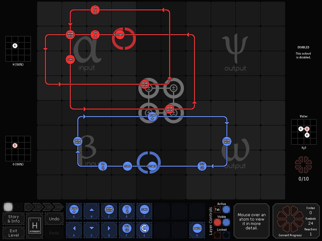 SpaceChem — screenshot 2