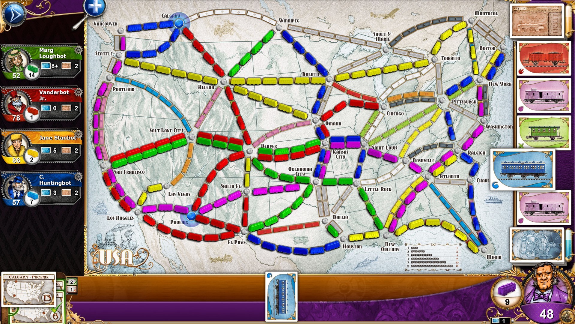 Ticket to Ride: Classic Edition — screenshot 1