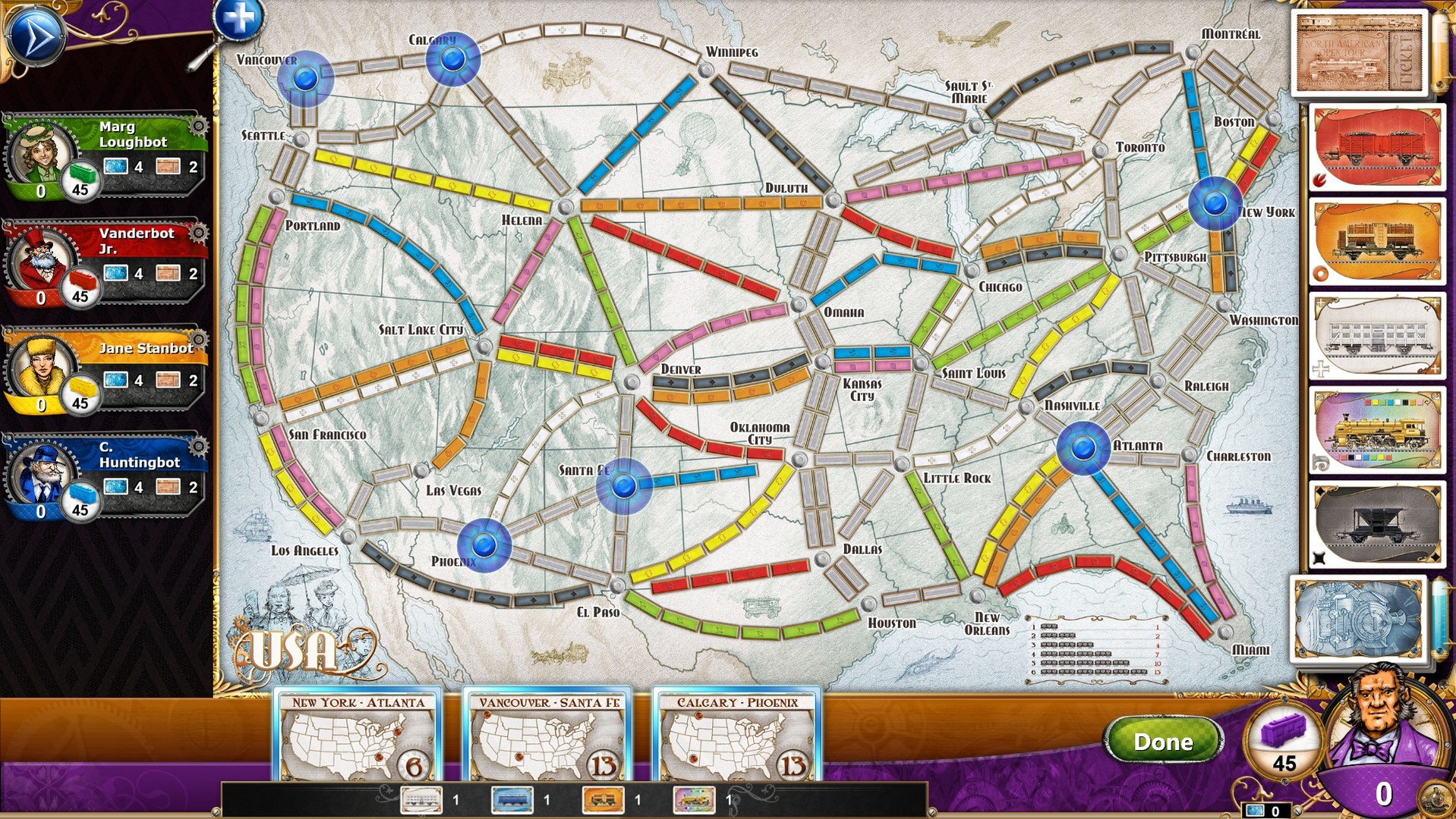 Ticket to Ride: Classic Edition — screenshot 2