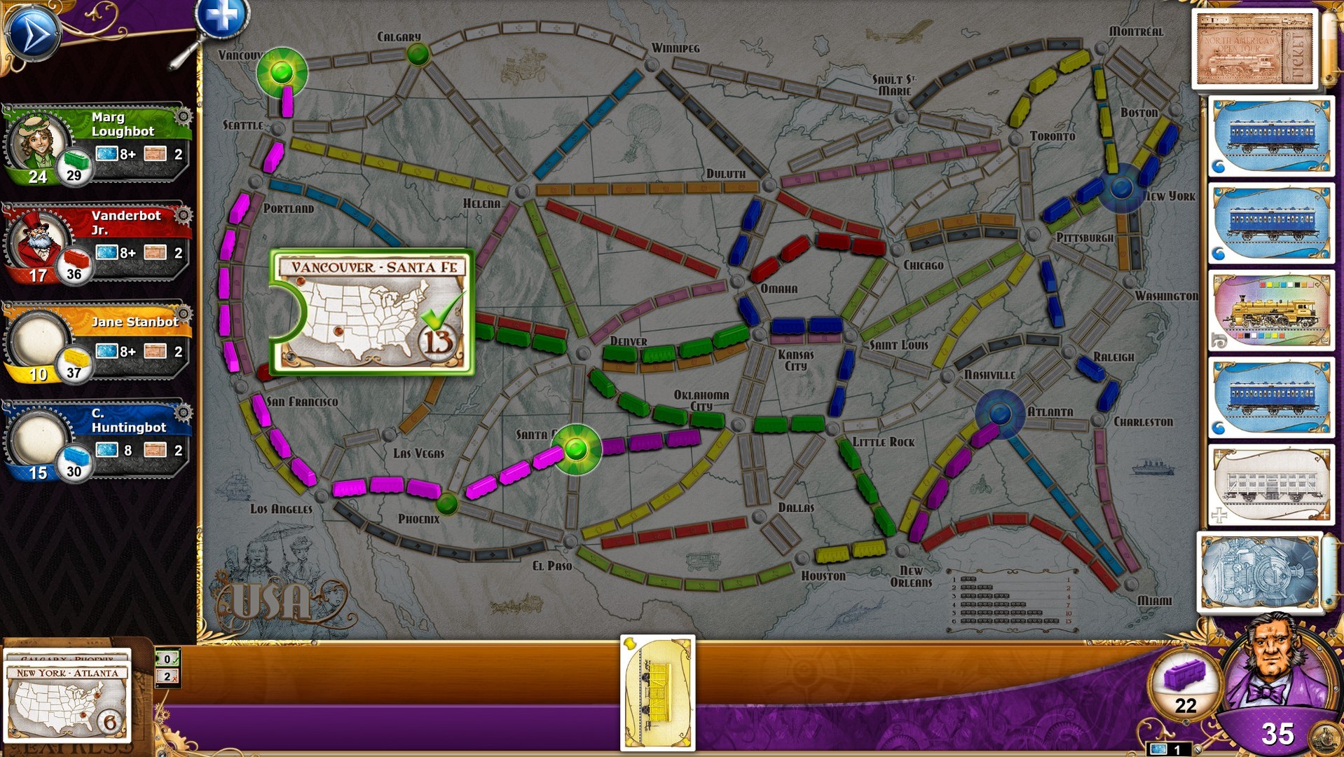Ticket to Ride: Classic Edition — screenshot 3