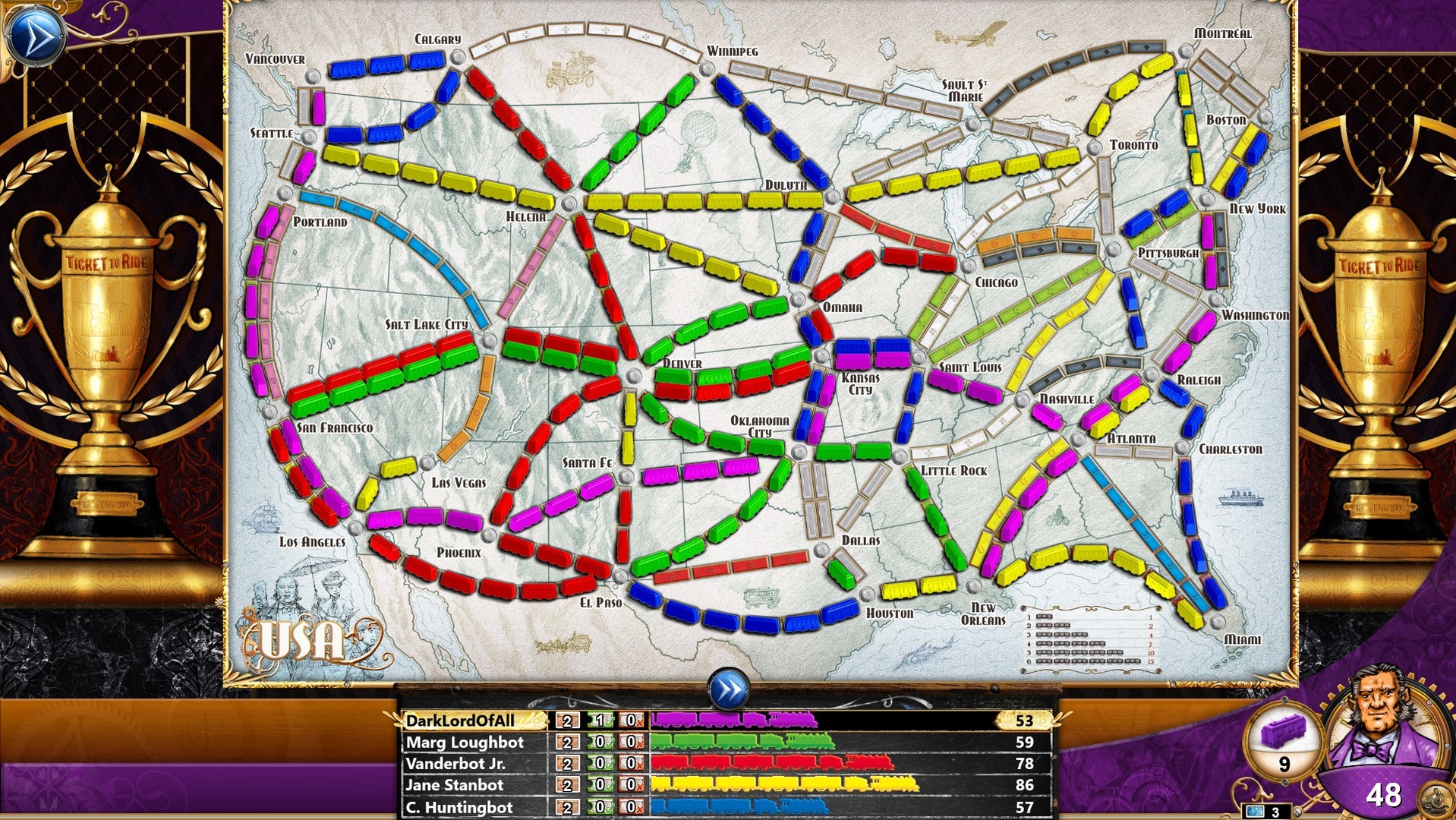 Ticket to Ride: Classic Edition — screenshot 4