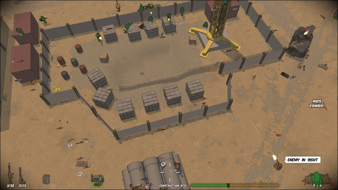 RUNNING WITH RIFLES — screenshot 1