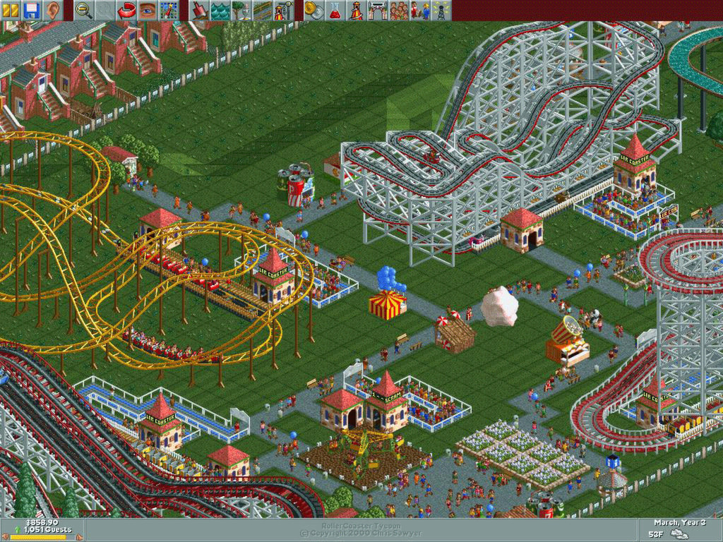 RollerCoaster Tycoon®: Deluxe — screenshot 1