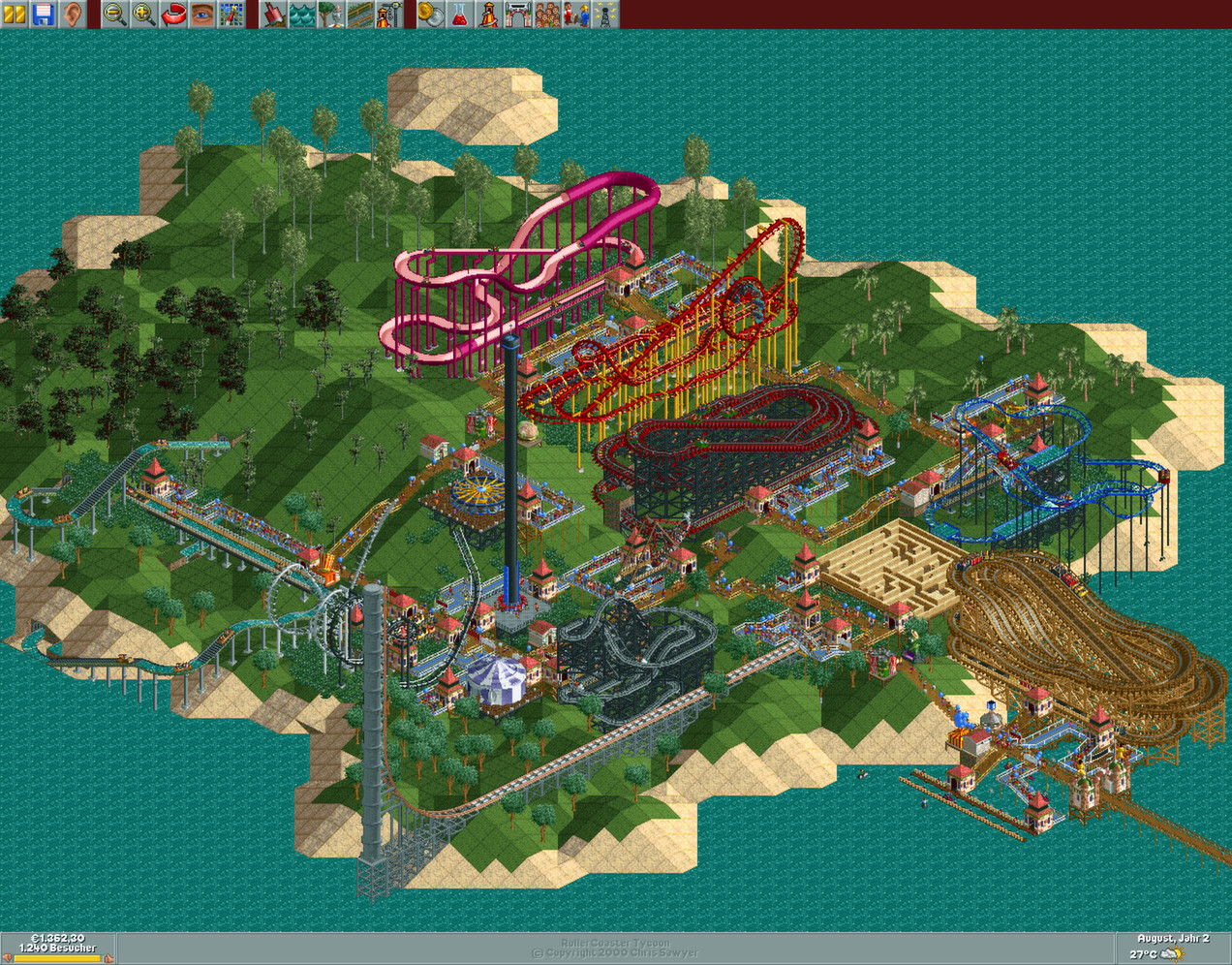 RollerCoaster Tycoon®: Deluxe — screenshot 2