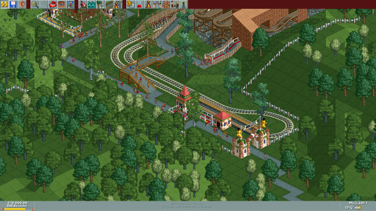 RollerCoaster Tycoon®: Deluxe — screenshot 3