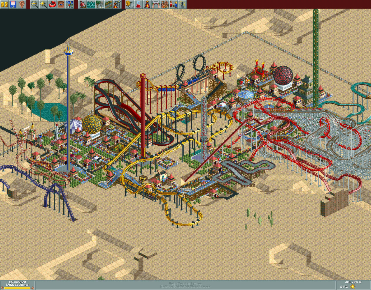 RollerCoaster Tycoon®: Deluxe — screenshot 4