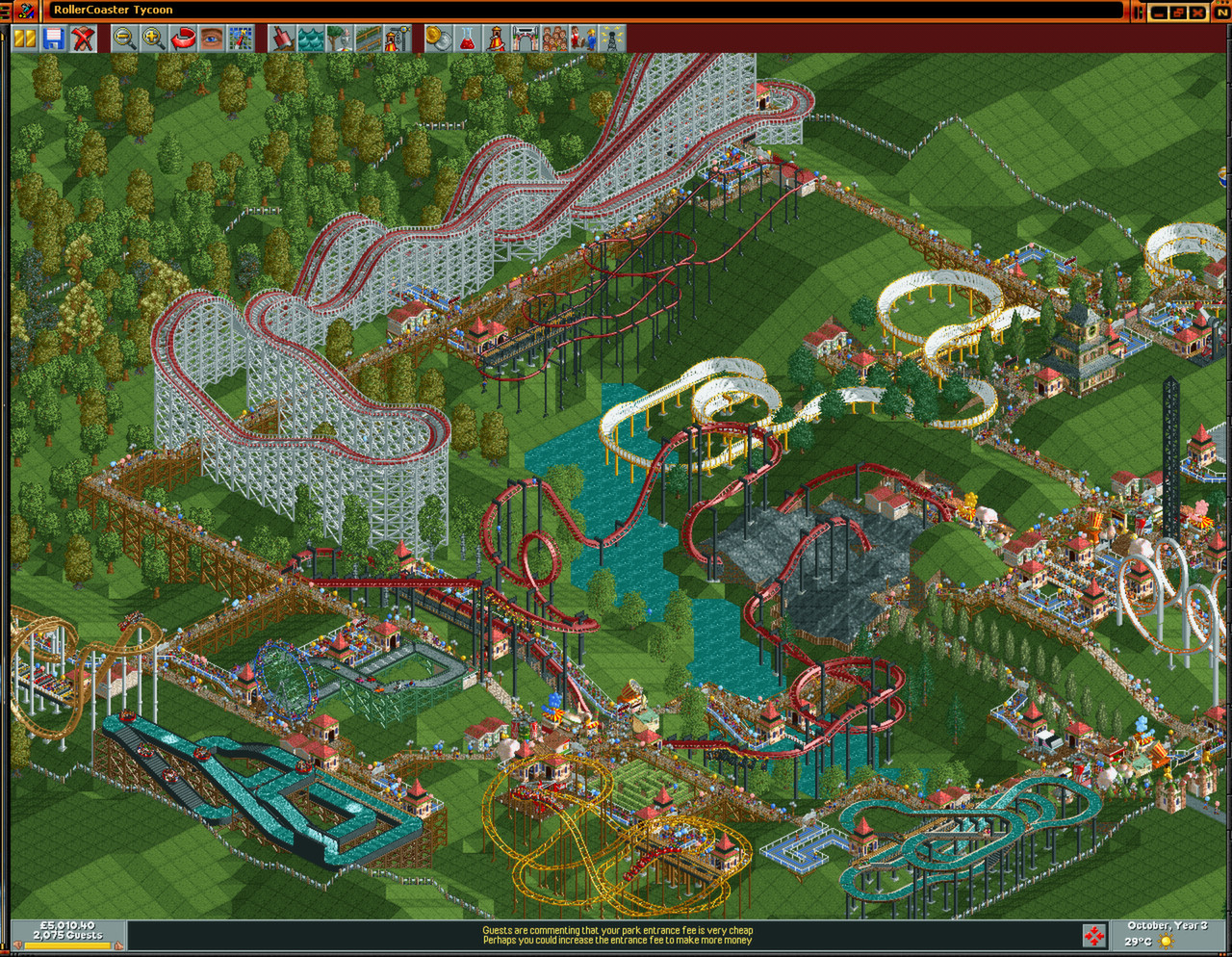 RollerCoaster Tycoon®: Deluxe — screenshot 5