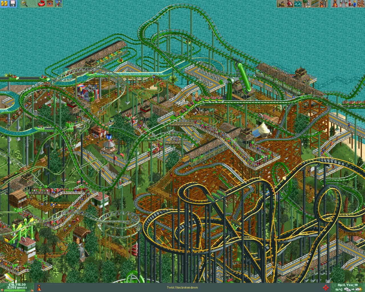 RollerCoaster Tycoon® 2: Triple Thrill Pack — screenshot 1