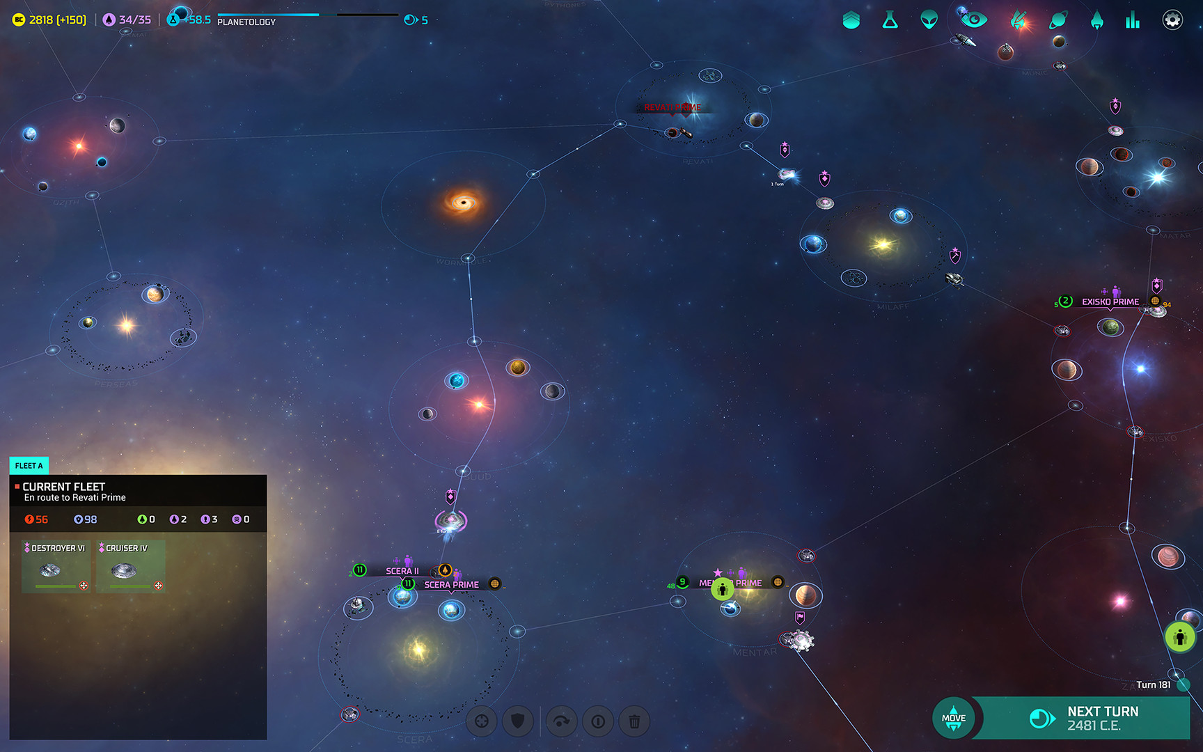 Master of Orion — screenshot 4