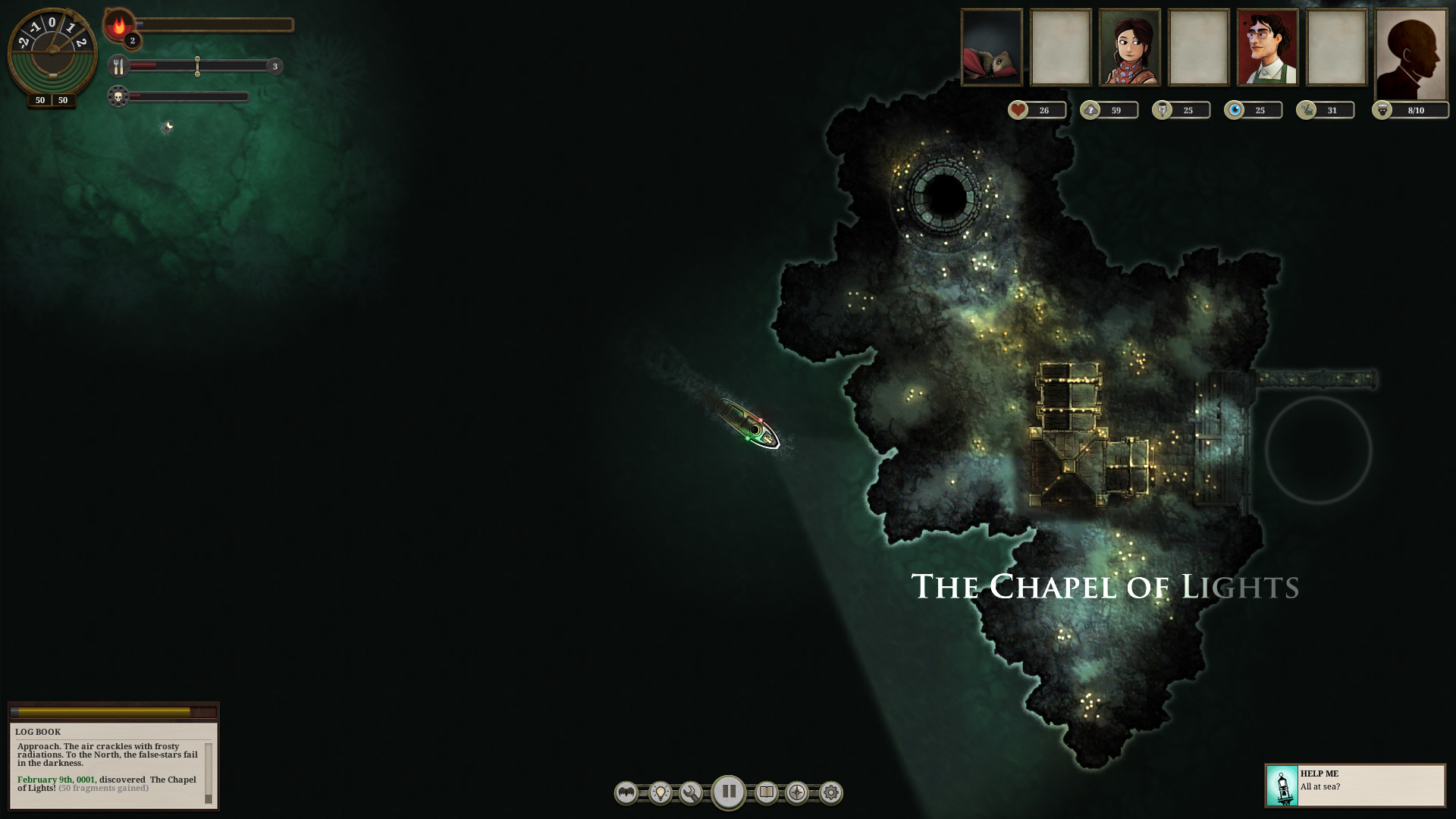 SUNLESS SEA — screenshot 1