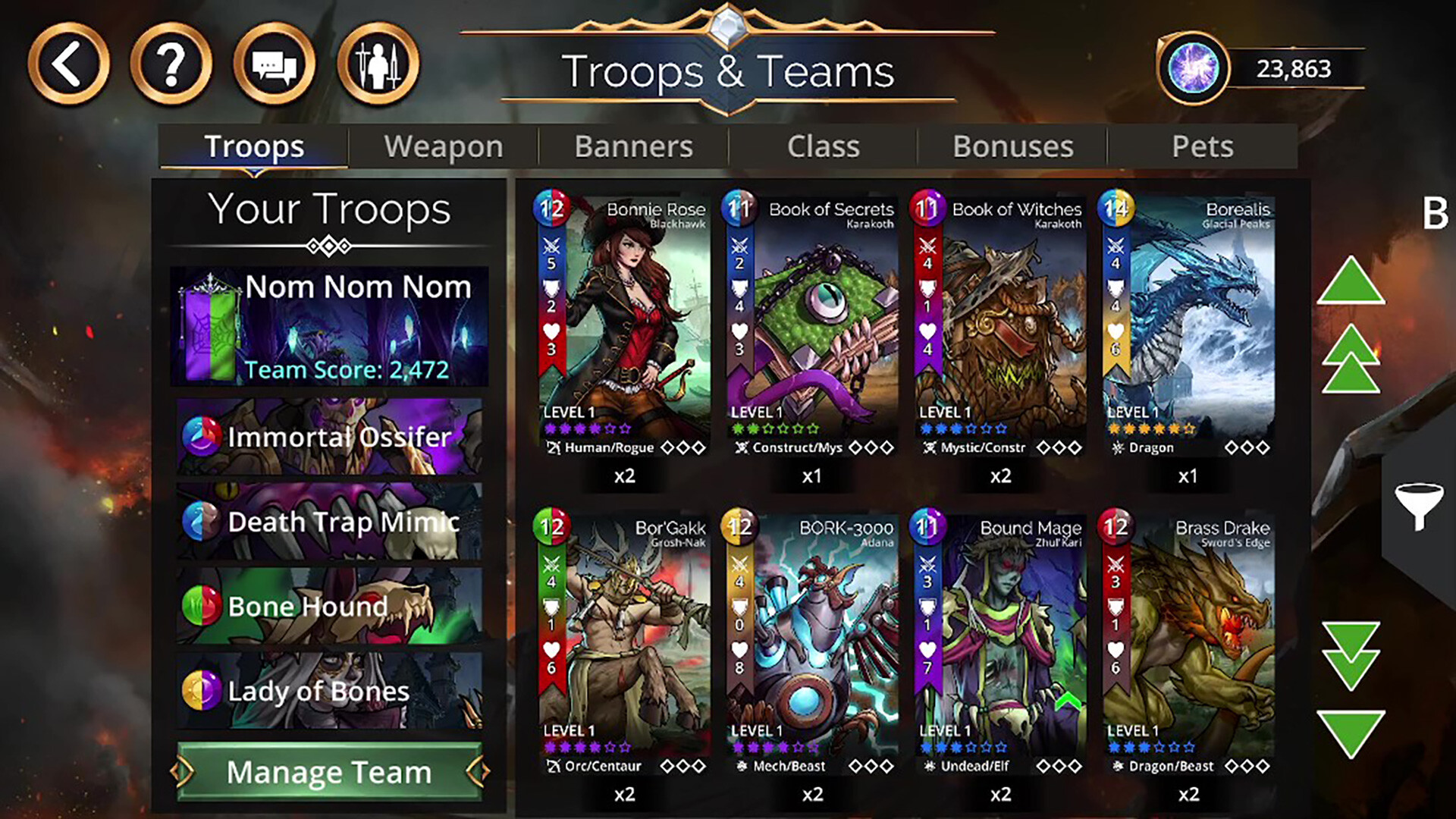 Gems of War - Puzzle RPG — screenshot 2
