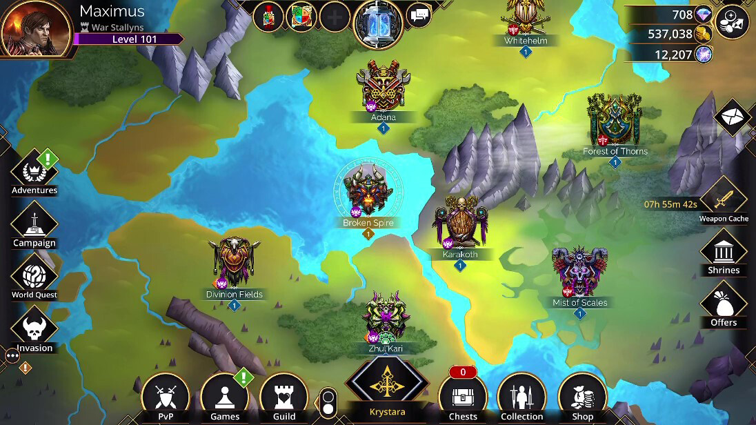 Gems of War - Puzzle RPG — screenshot 3