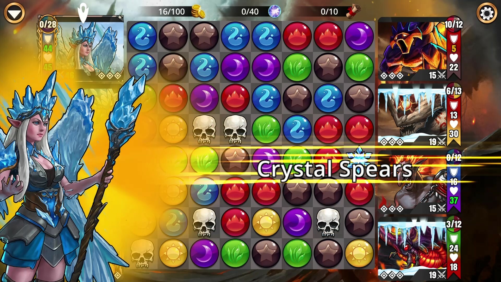 Gems of War - Puzzle RPG — screenshot 4