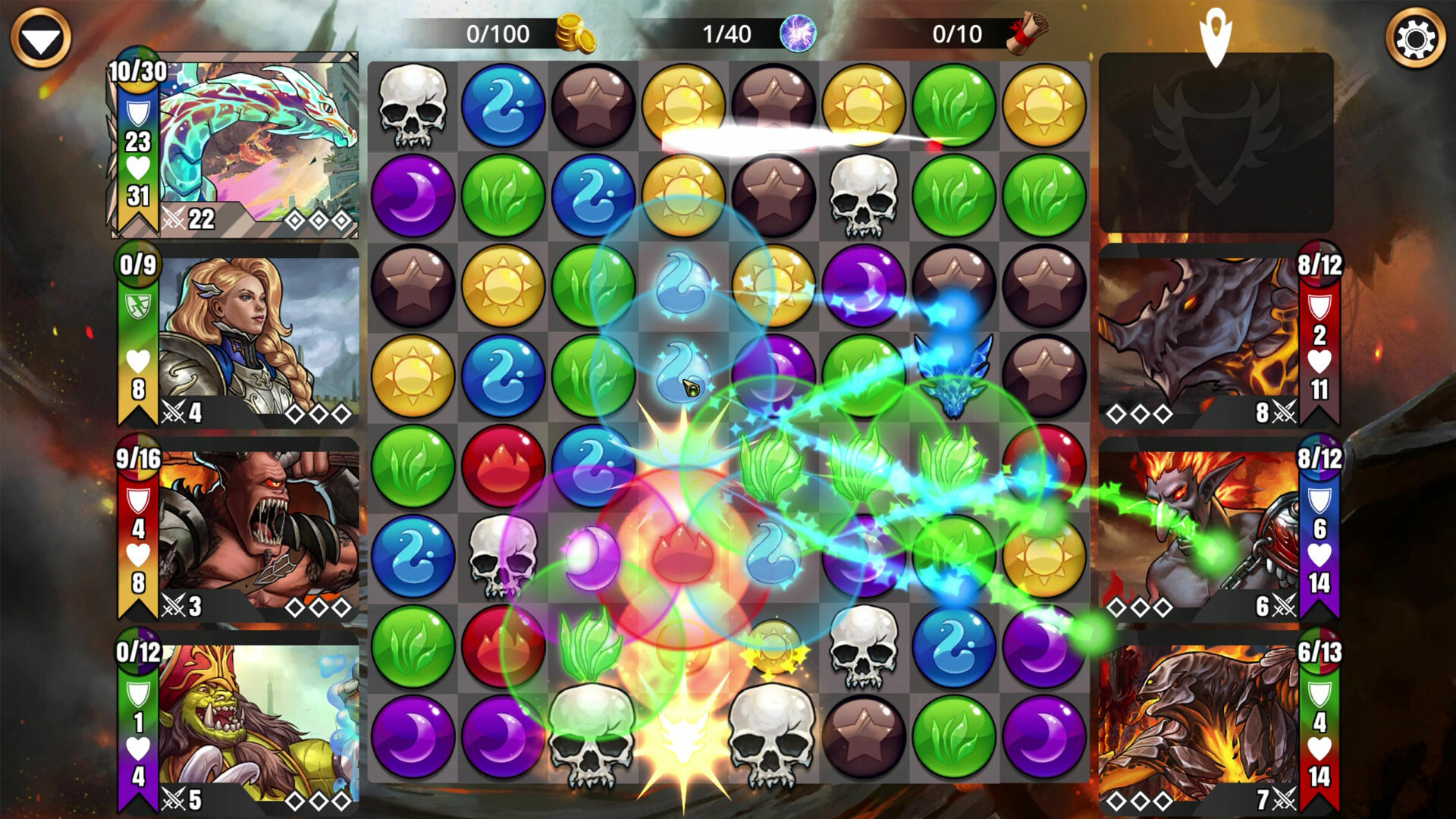 Gems of War - Puzzle RPG — screenshot 6
