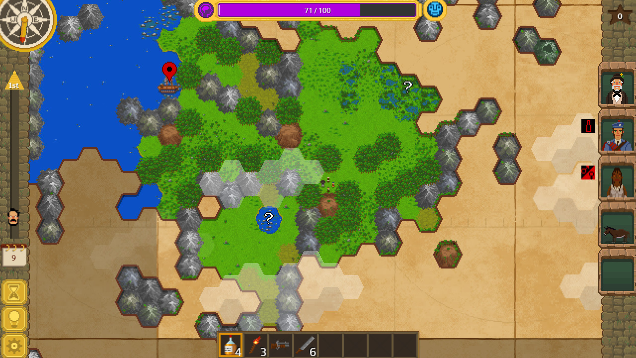 Curious Expedition — screenshot 1