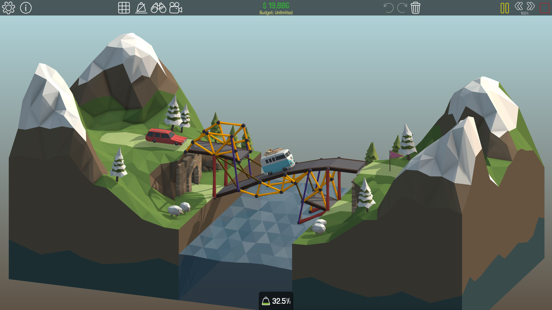 Poly Bridge — screenshot 4