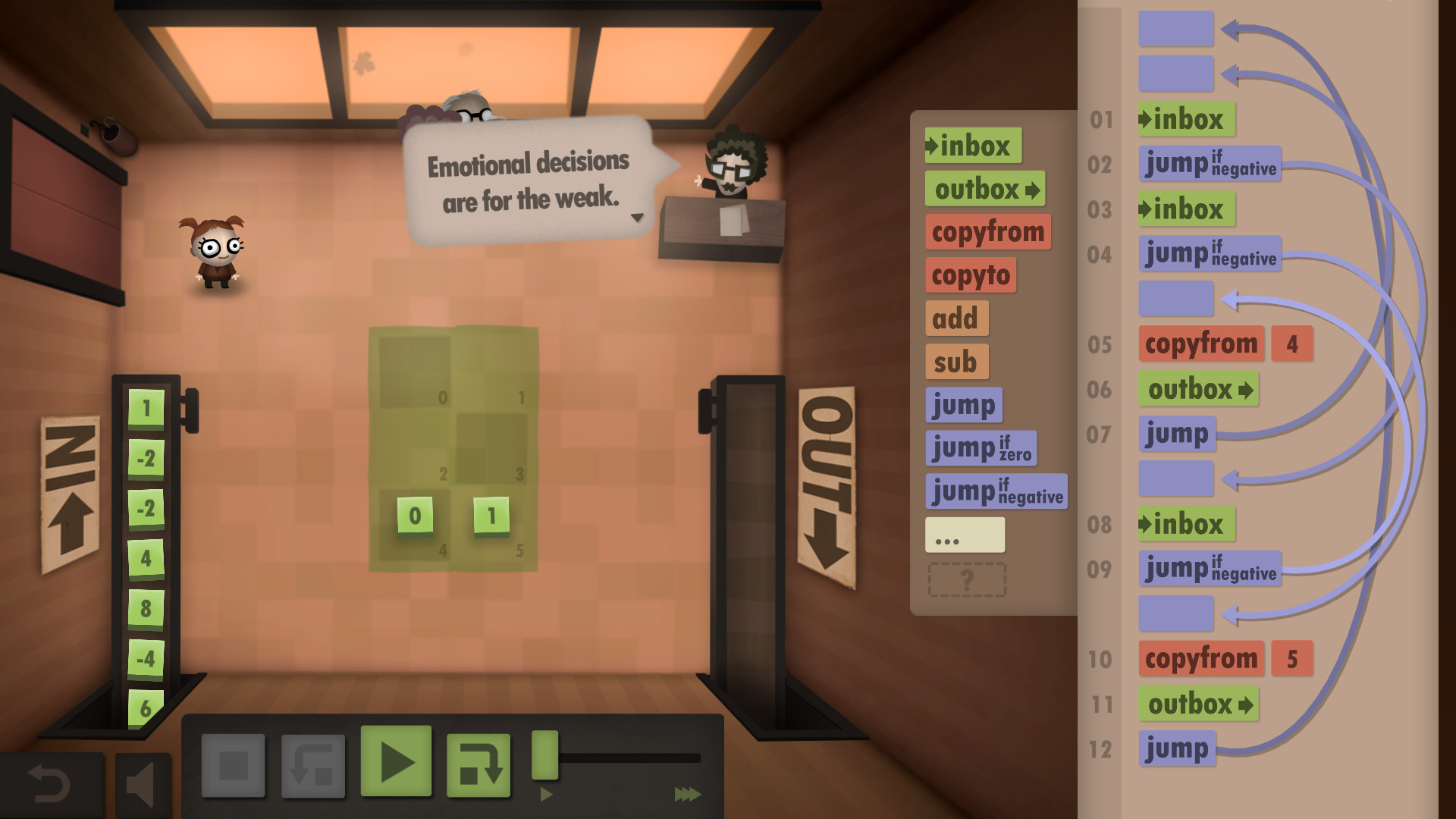Human Resource Machine — screenshot 2