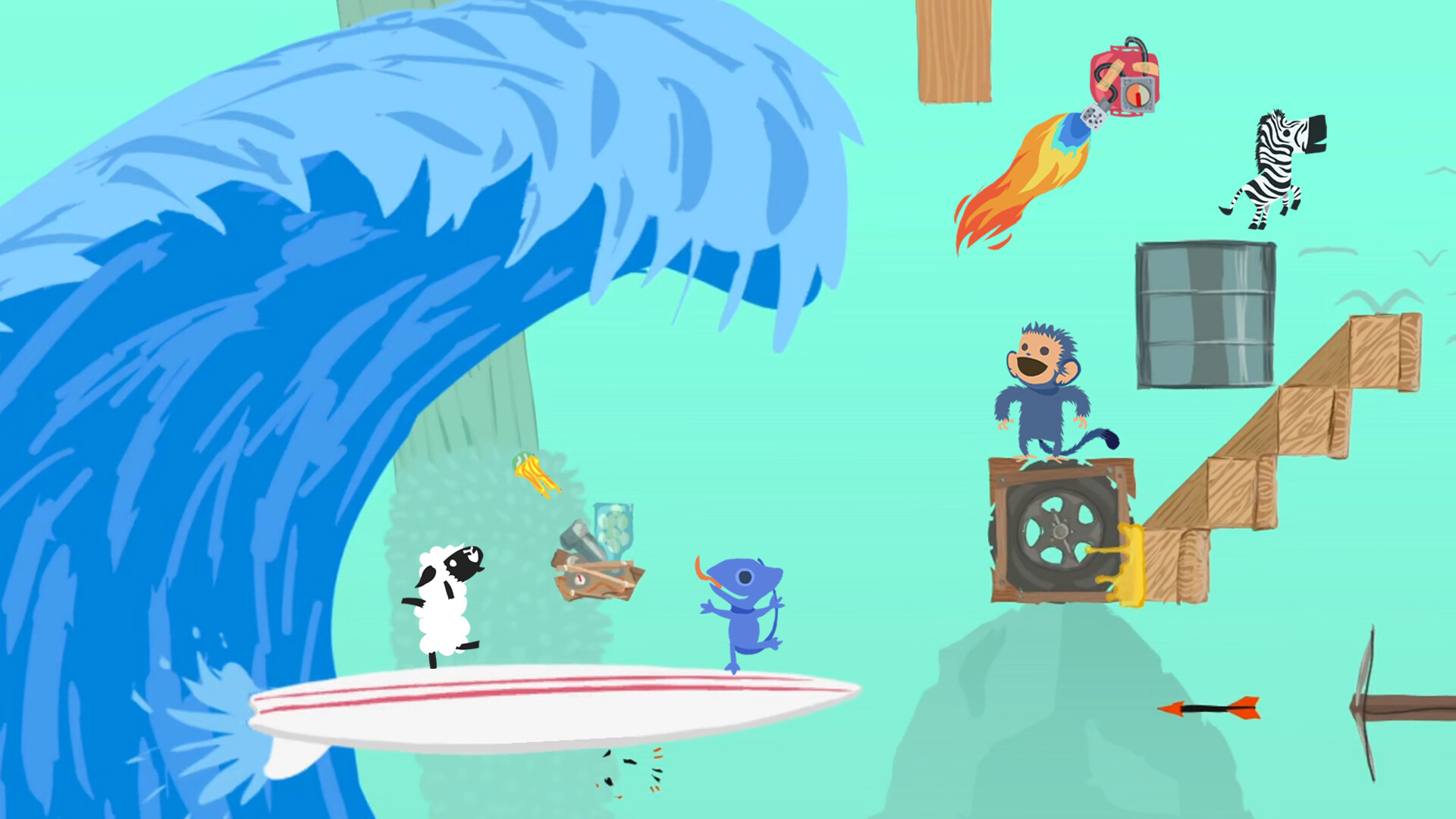Ultimate Chicken Horse — screenshot 1