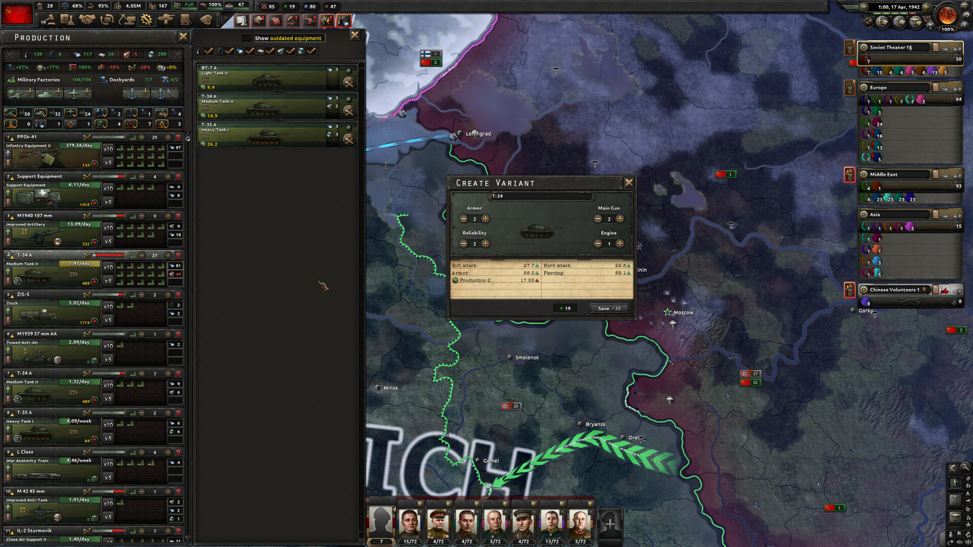 Hearts of Iron IV — screenshot 6