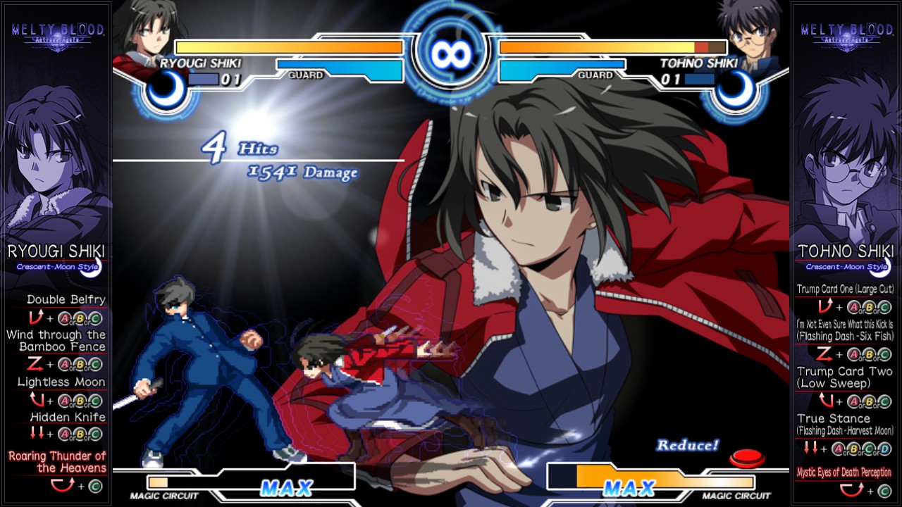 Melty Blood Actress Again Current Code — screenshot 4