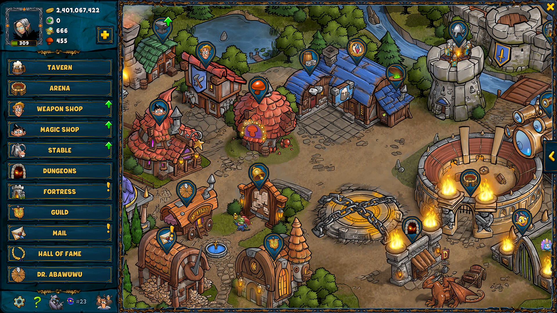 Shakes and Fidget — screenshot 1