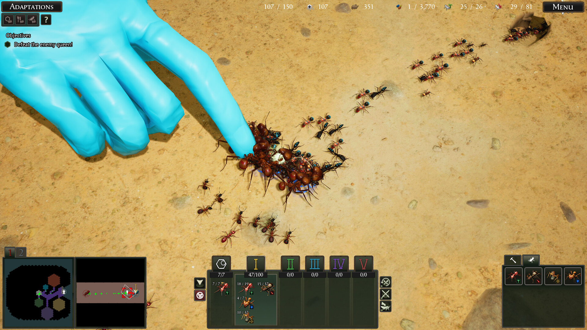 Empires of the Undergrowth — screenshot 2