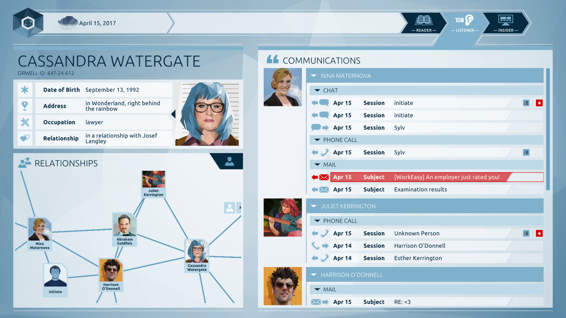 Orwell: Keeping an Eye On You — screenshot 5