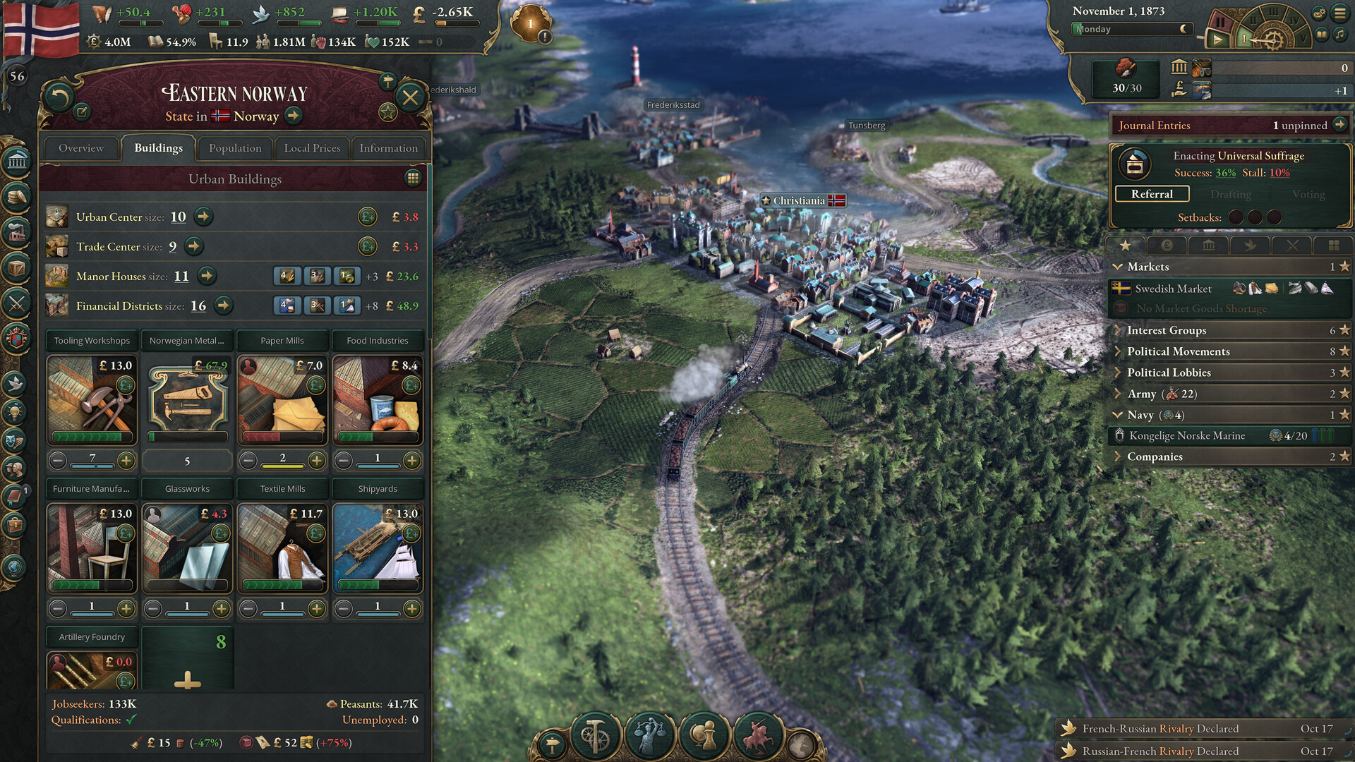 Victoria 3 — screenshot 2