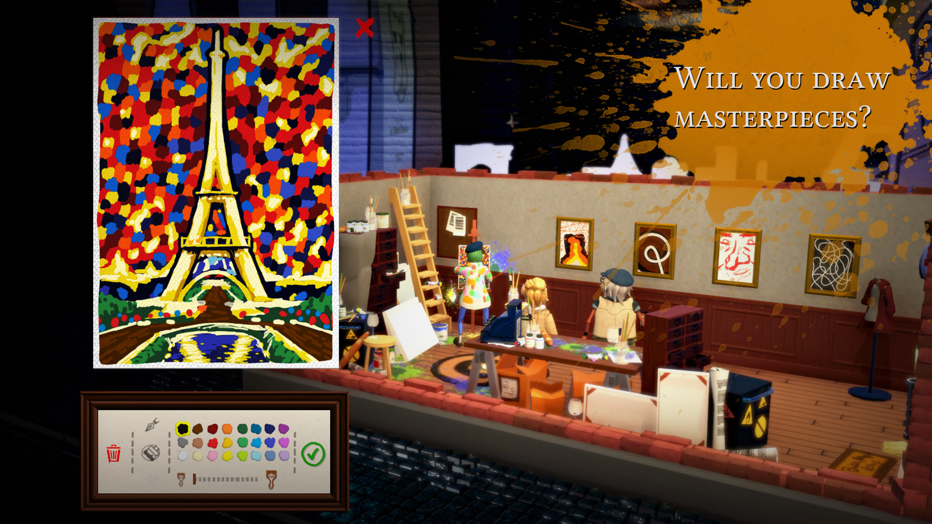 Passpartout: The Starving Artist — screenshot 1