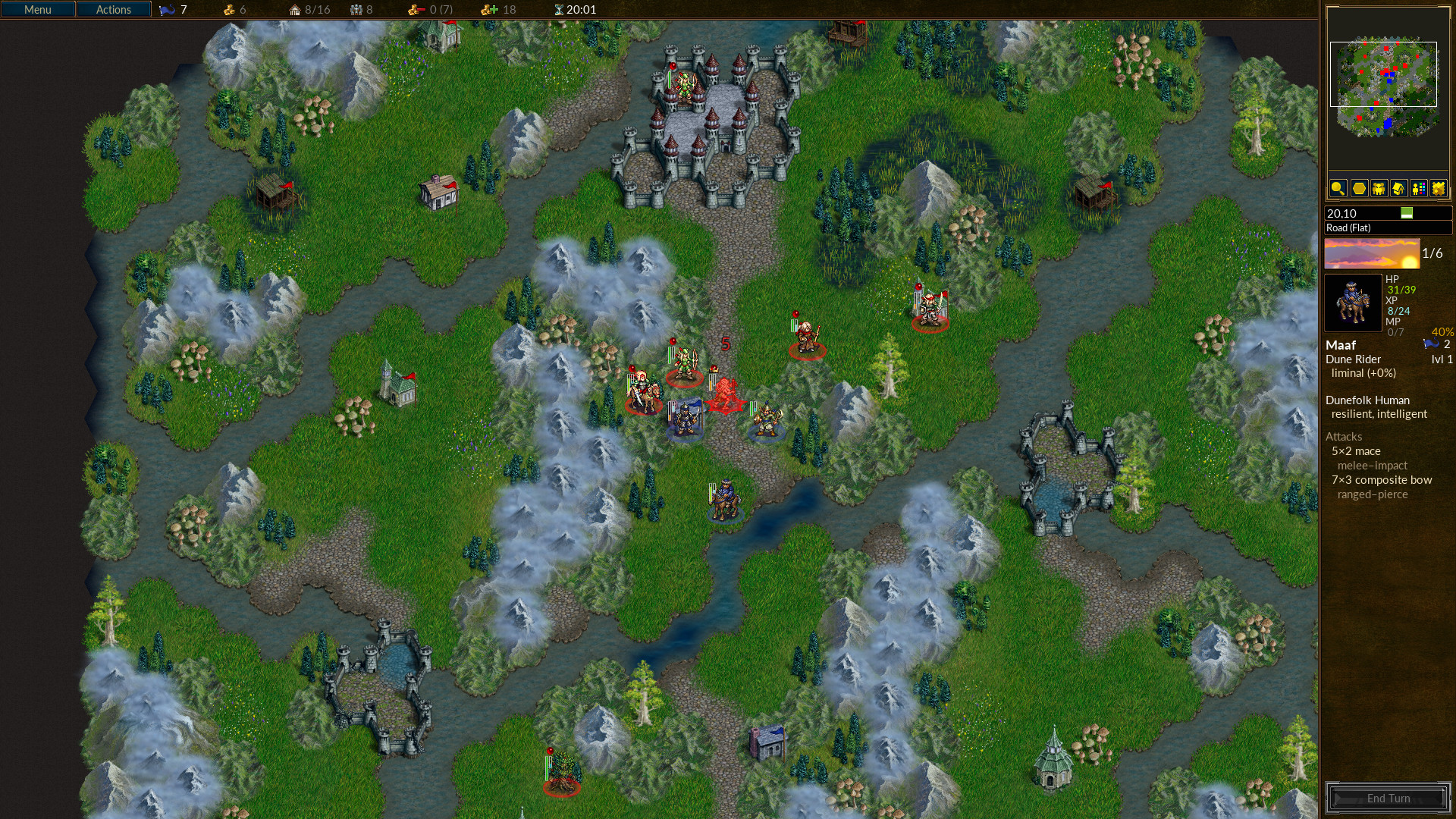 Battle for Wesnoth — screenshot 1