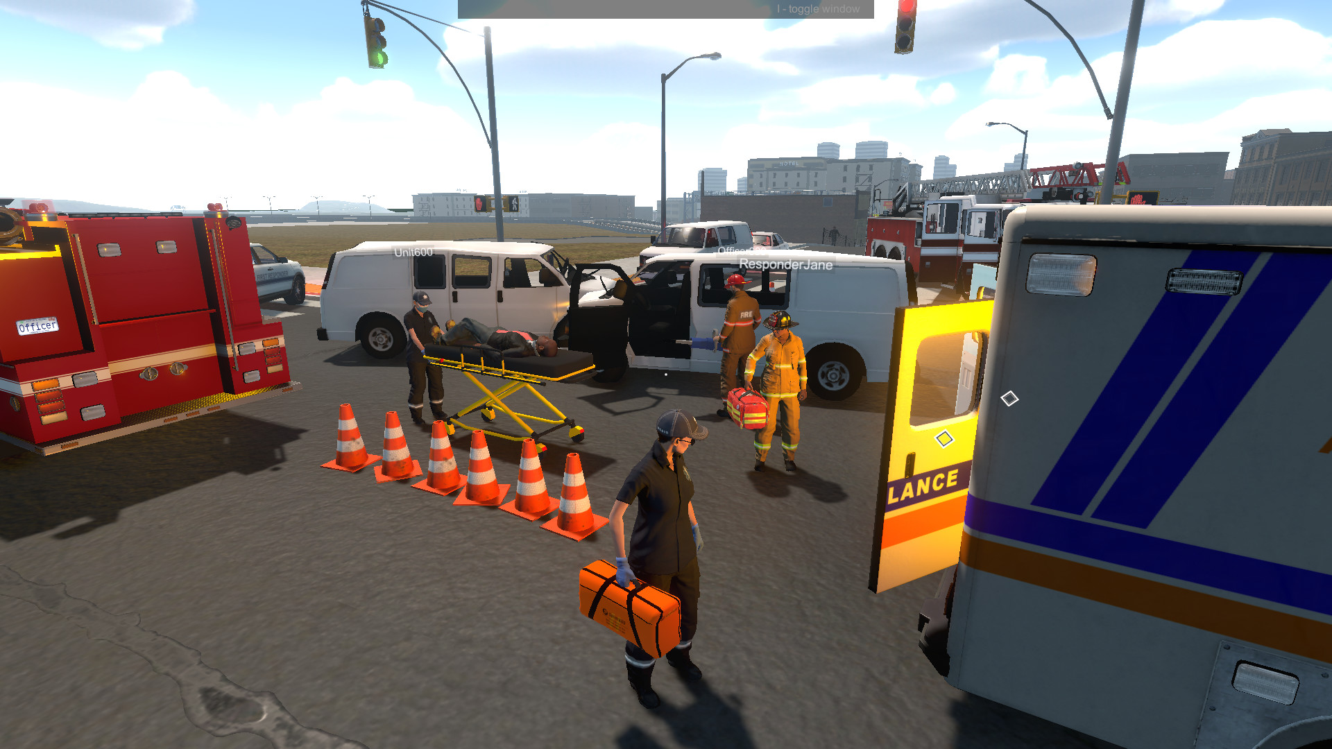 Flashing Lights - Police, Firefighting, Emergency Services (EMS) Simulator — screenshot 3