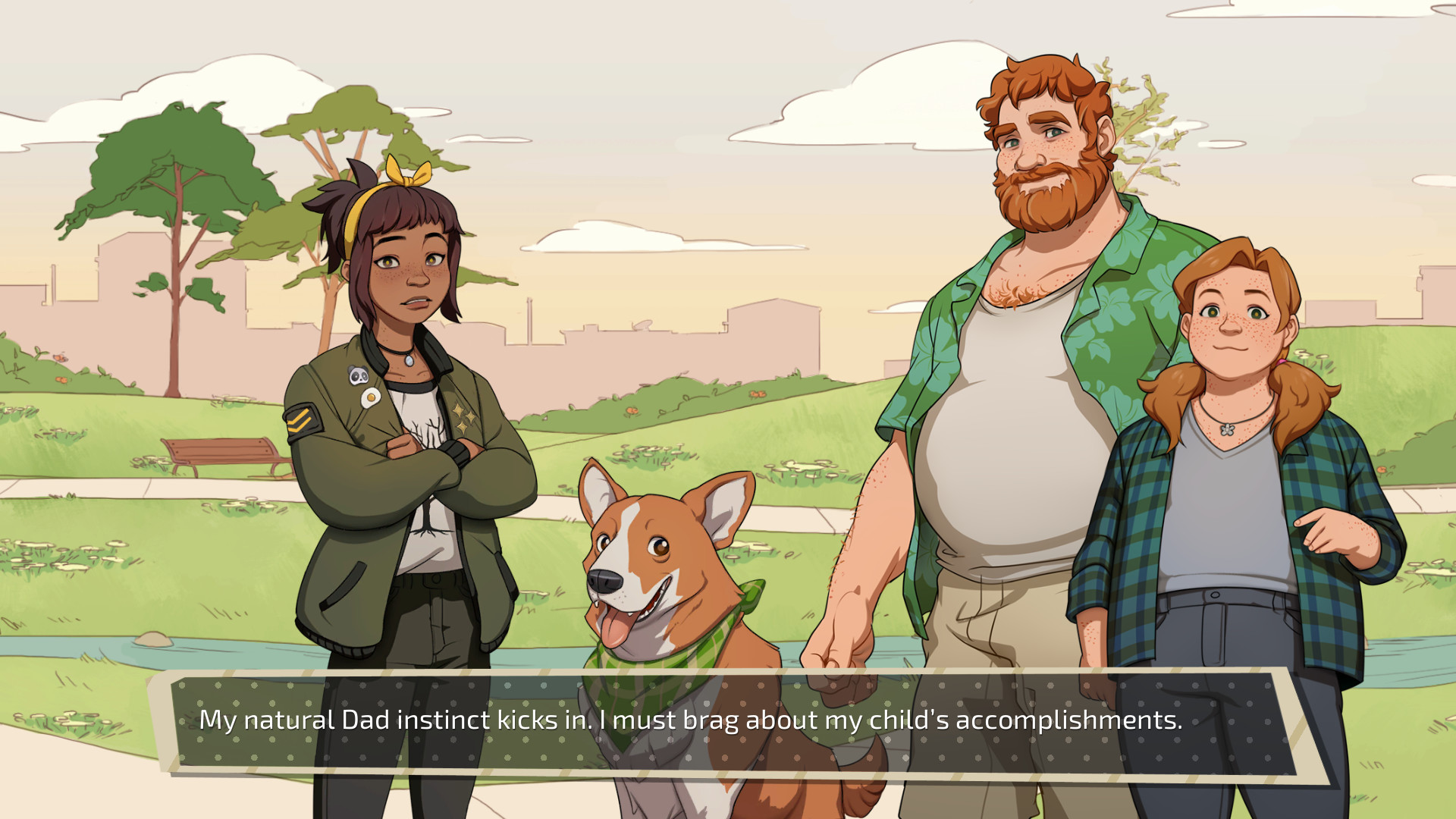 Dream Daddy: A Dad Dating Simulator — screenshot 1