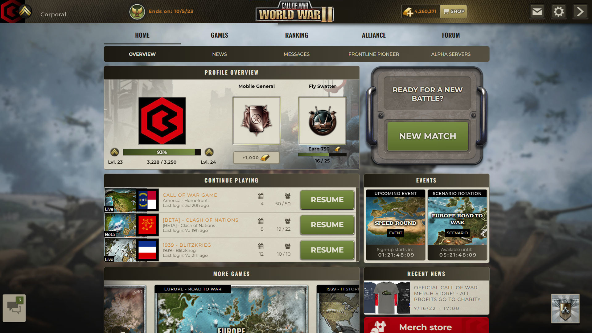 Supremacy: Call of War 1942 — screenshot 1