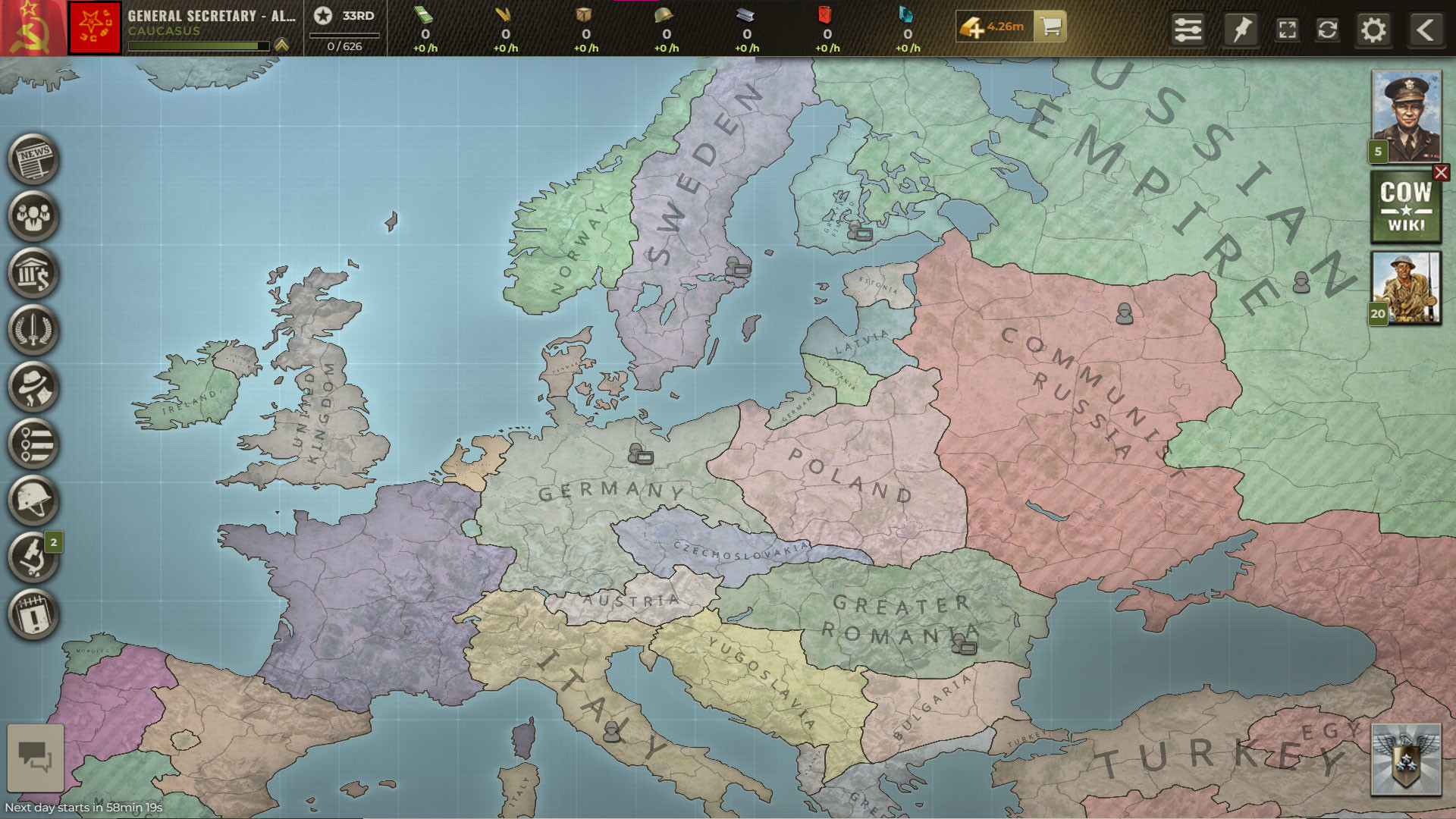 Supremacy: Call of War 1942 — screenshot 3