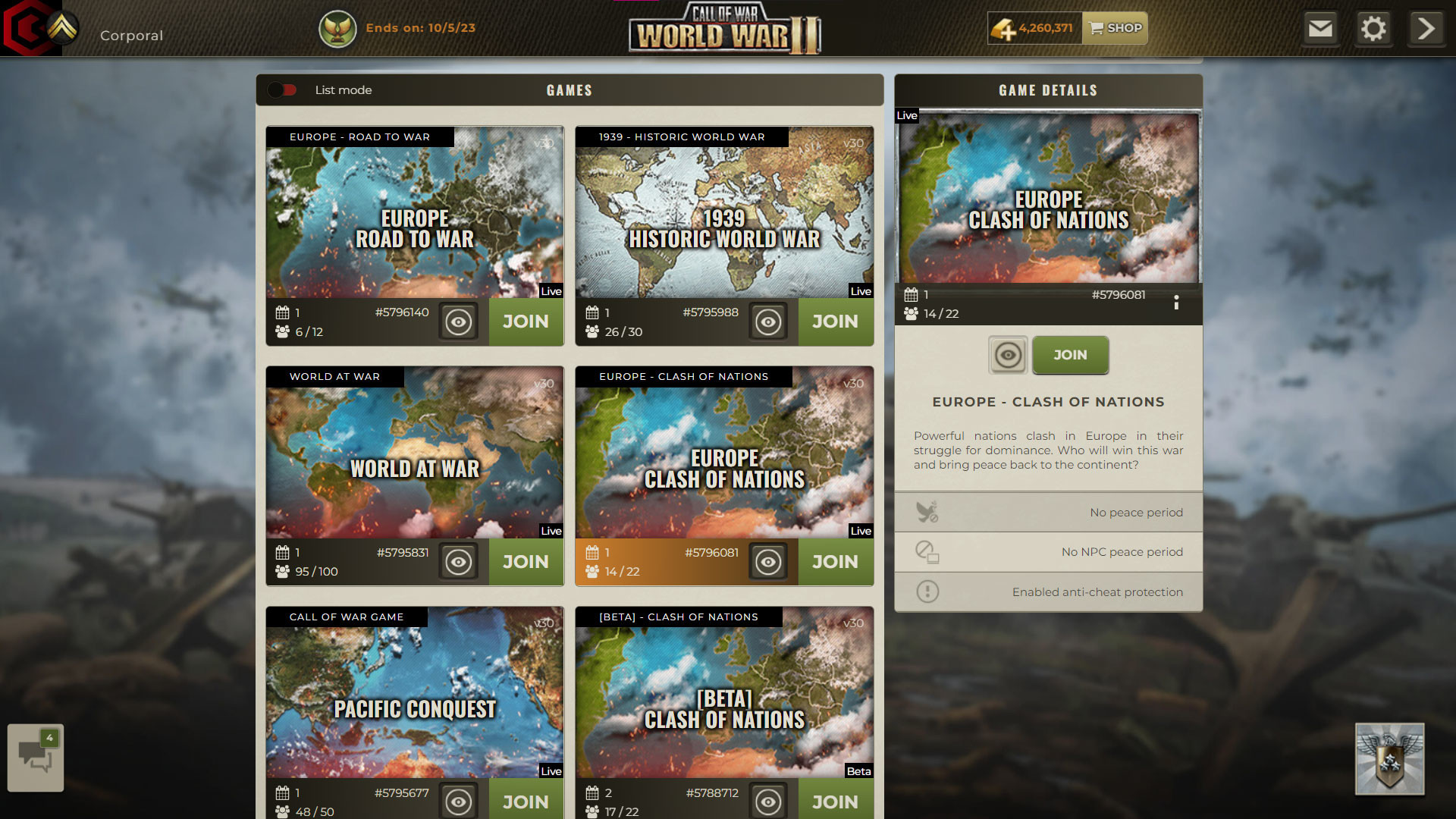 Supremacy: Call of War 1942 — screenshot 5