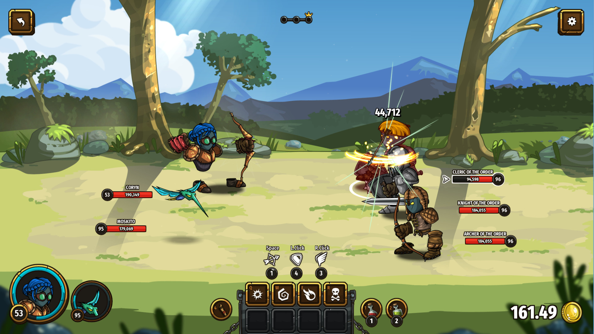 Swords & Souls: Neverseen — screenshot 1