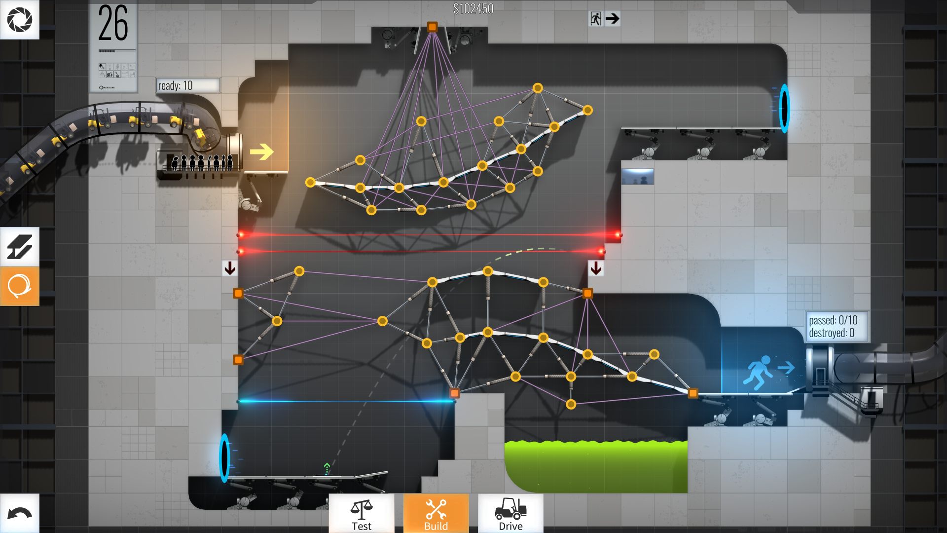 Bridge Constructor Portal — screenshot 3