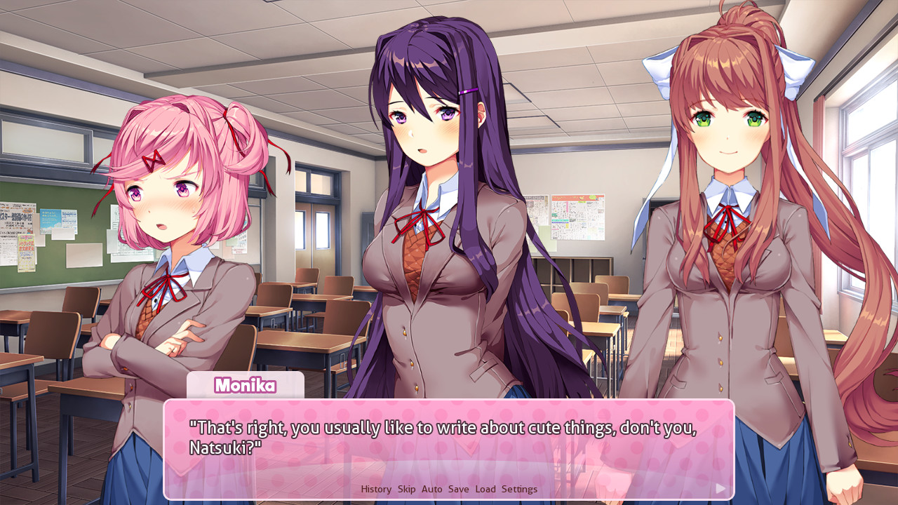 Doki Doki Literature Club! — screenshot 1