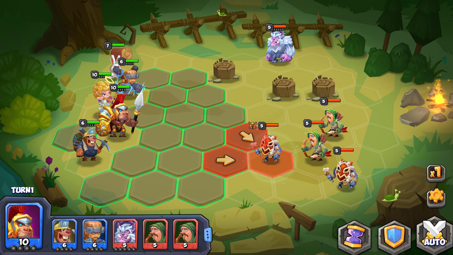 Tactical Monsters Rumble Arena — screenshot 1