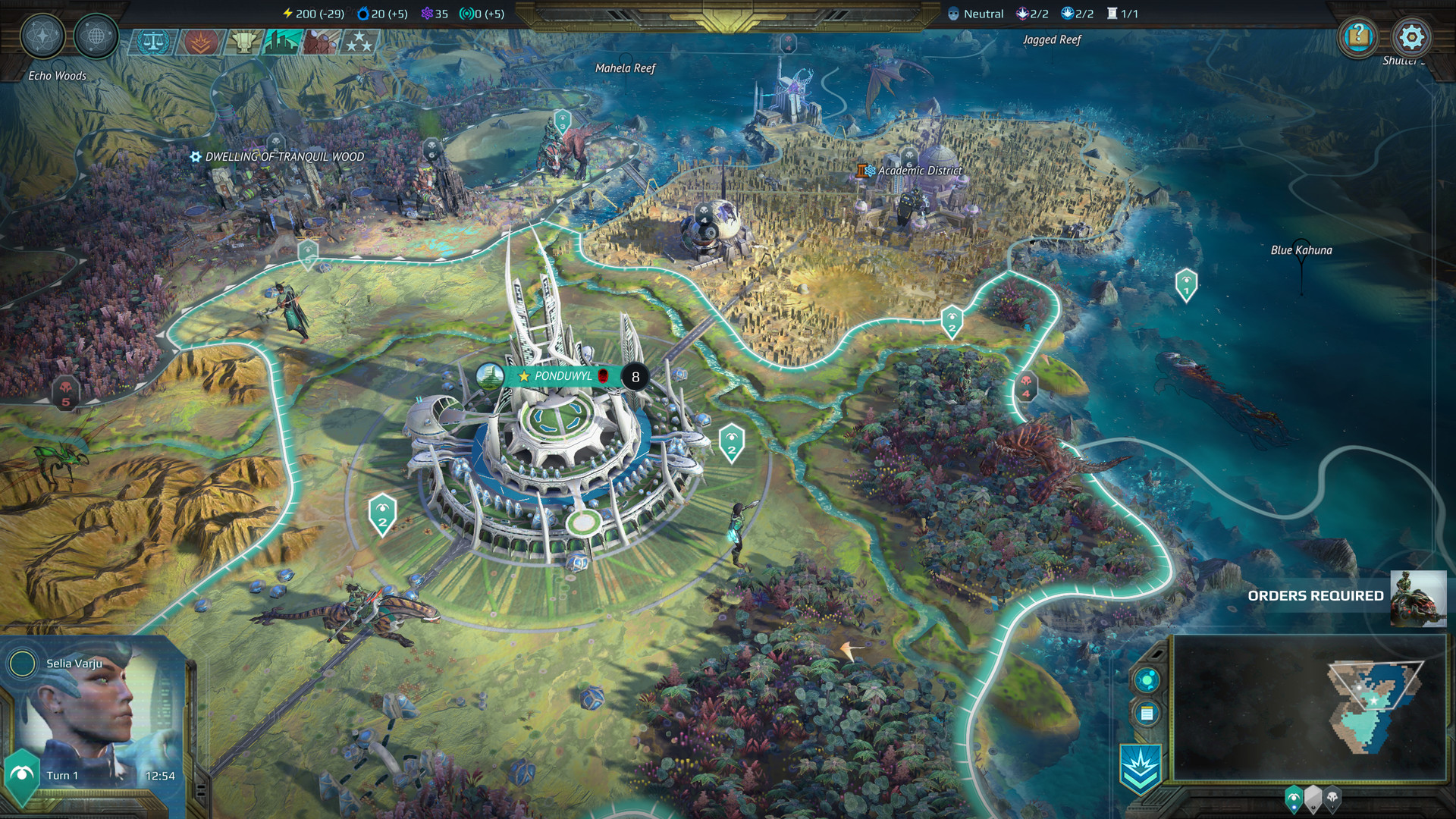 Age of Wonders: Planetfall — screenshot 2