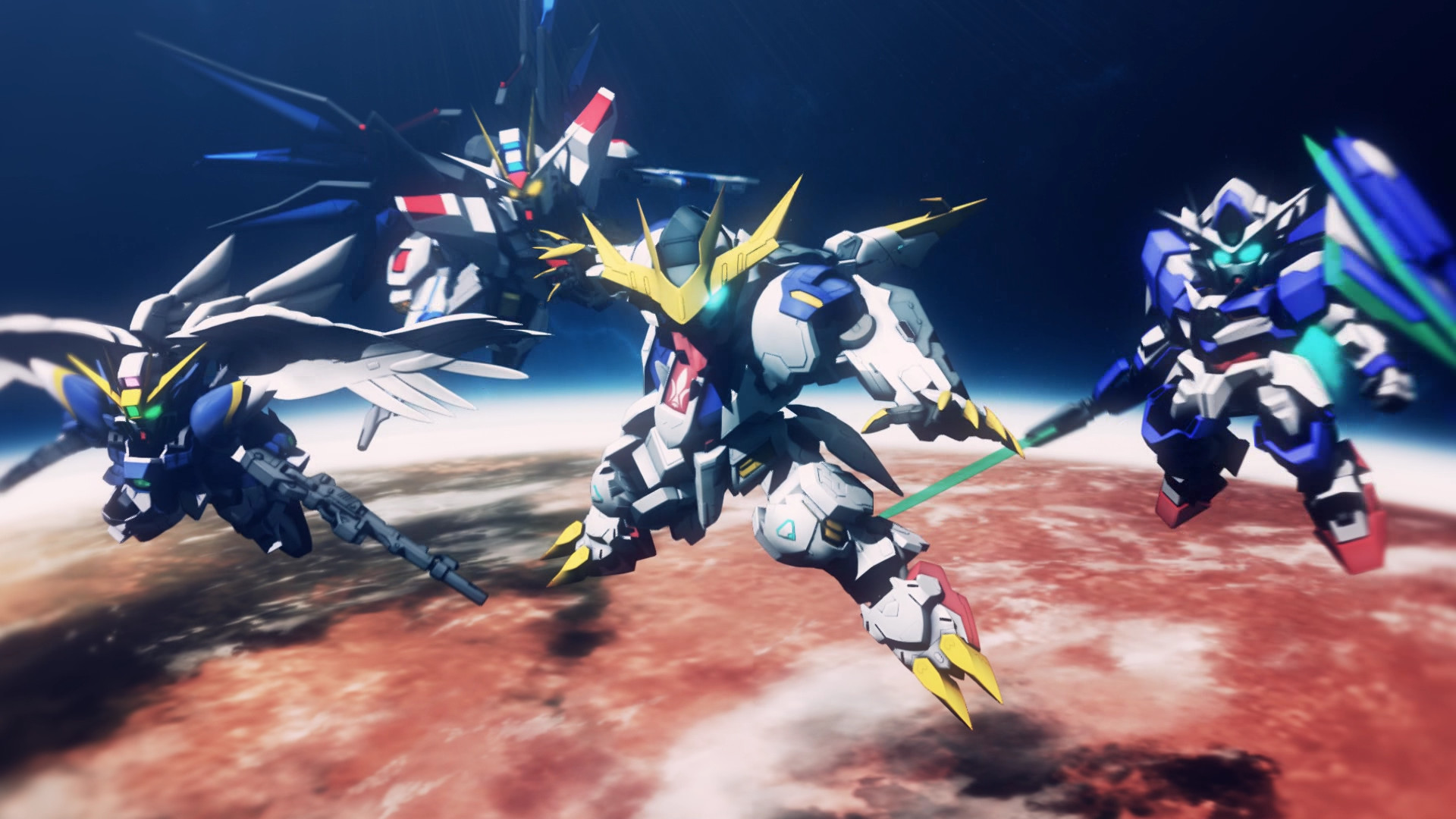 SD GUNDAM G GENERATION CROSS RAYS — screenshot 1