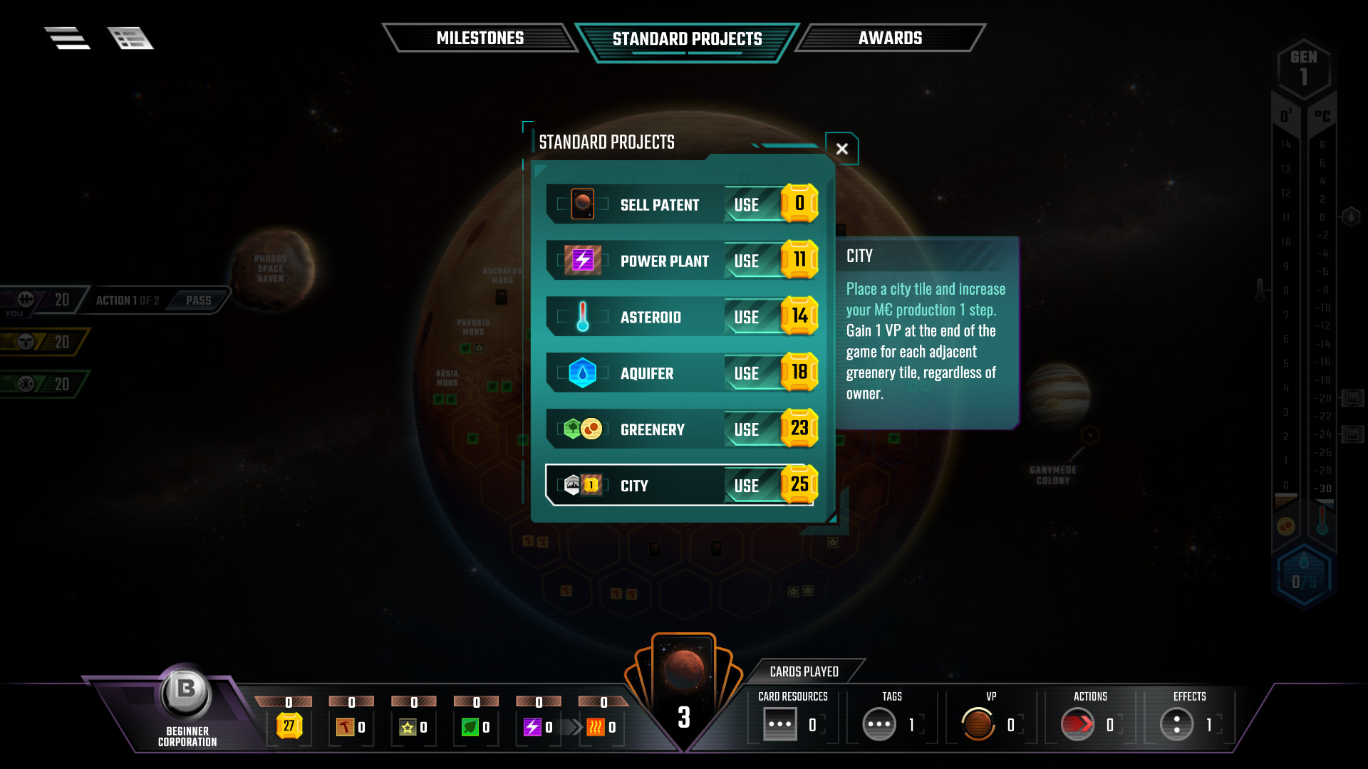 Terraforming Mars — screenshot 3