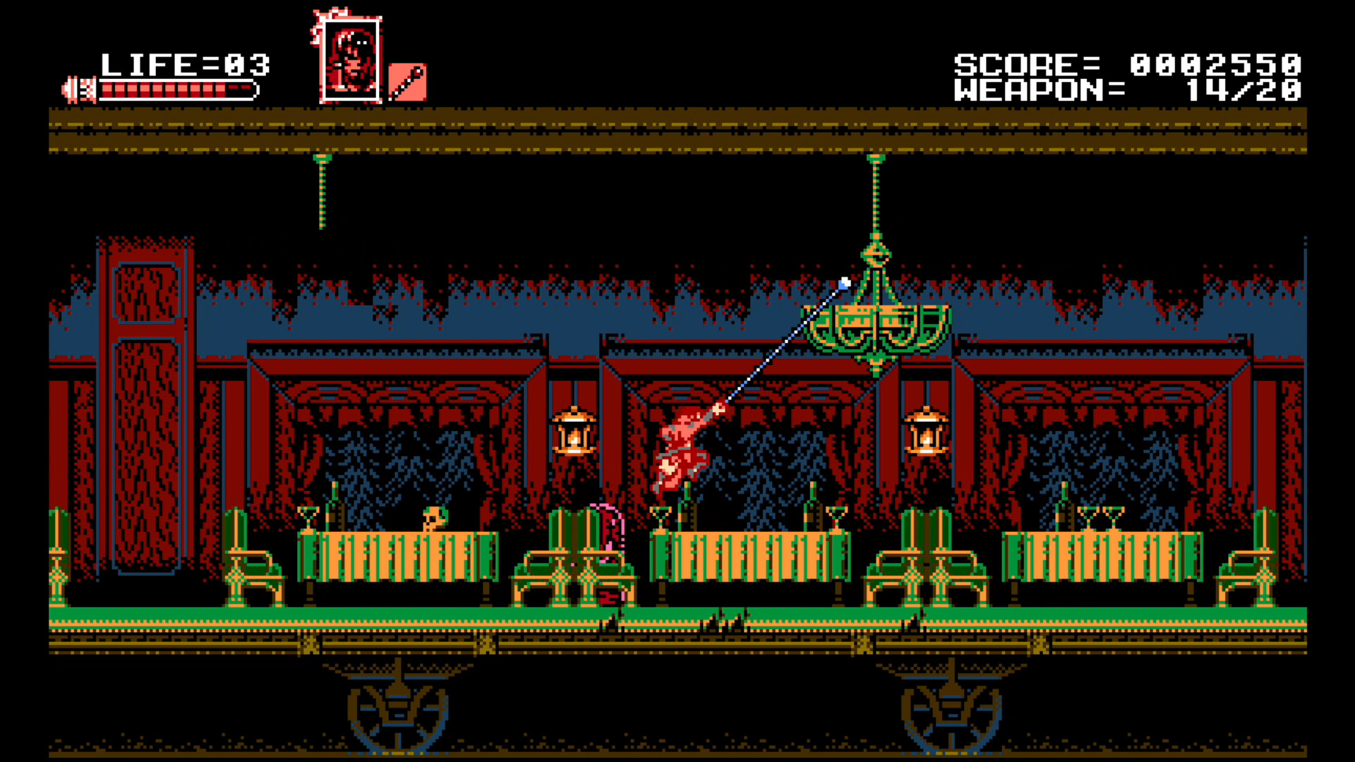 Bloodstained: Curse of the Moon — screenshot 1