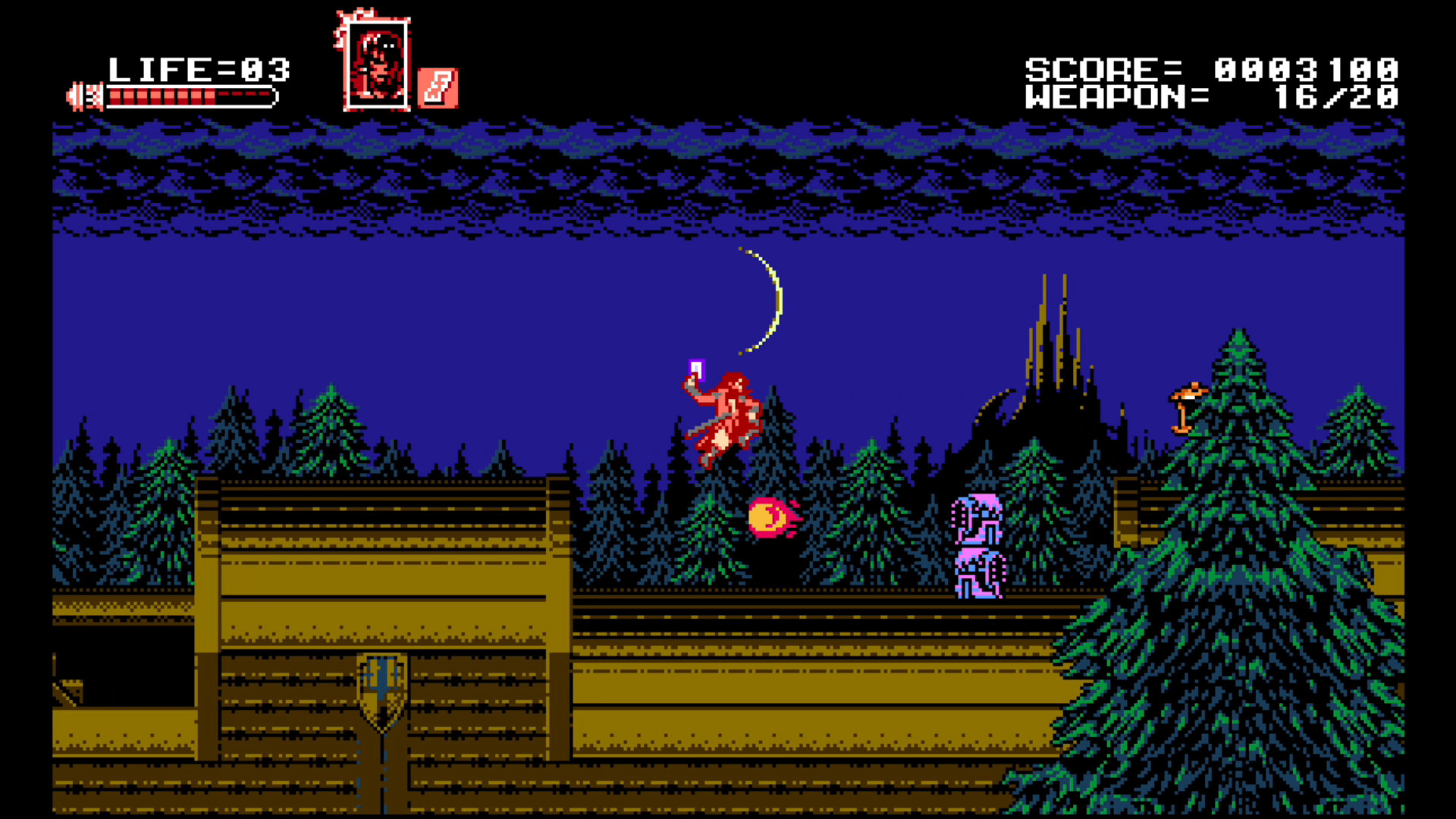 Bloodstained: Curse of the Moon — screenshot 2