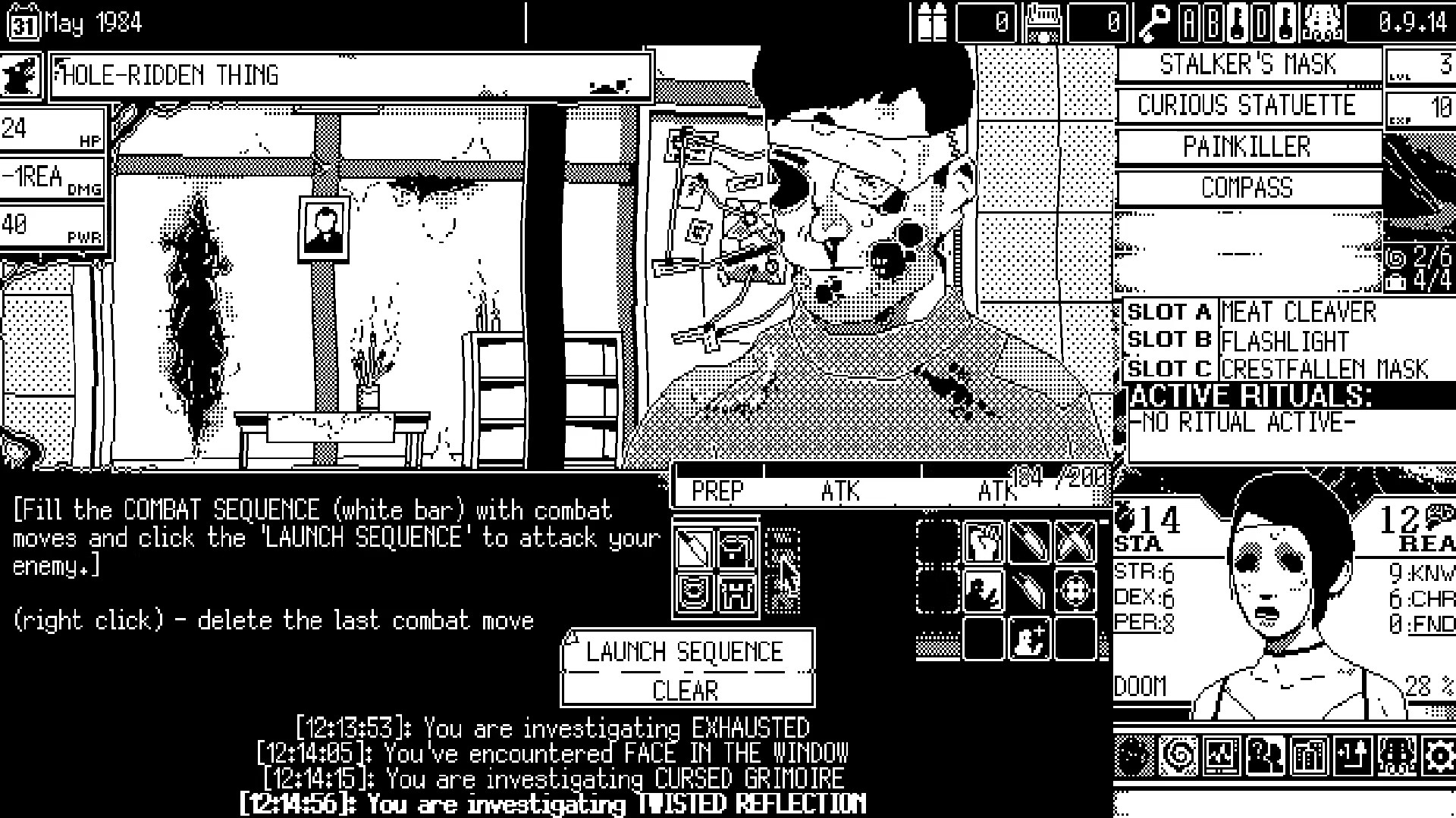 WORLD OF HORROR — screenshot 1